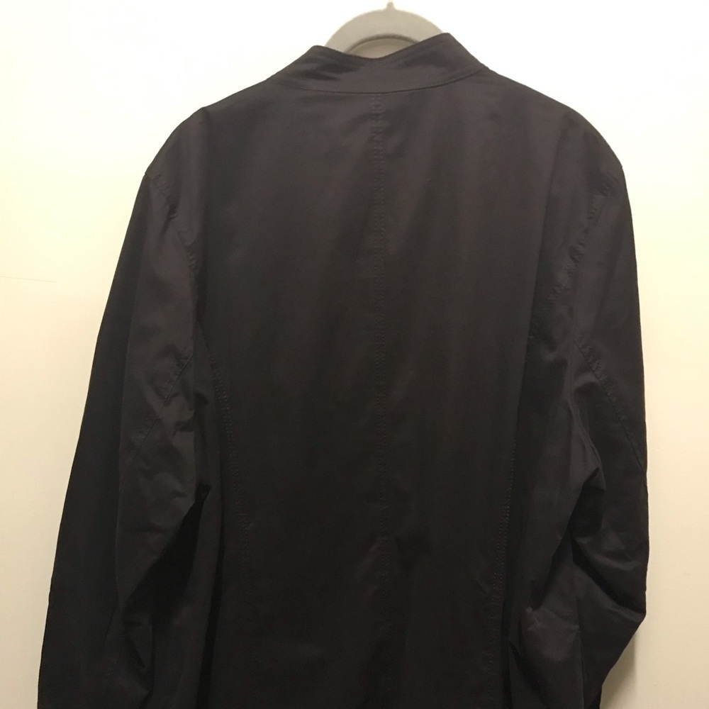 Ulla Popken PlusSize/Tall Dark Brown ButtonUp Coat - Picture 5 of 8